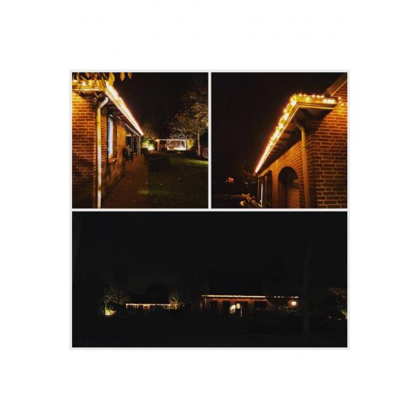 Woox R5151 LED-Lichterkette, 300 Lumen, 8 Modi, Google Assistant Amazon Alexa, 20 m