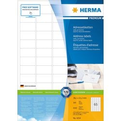 Etiketten herma