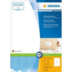 Etiketten herma