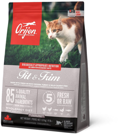 Orijen Whole Prey Fit Trim Cat Chicken Turkey – Katzenfutter – 1,8 kg