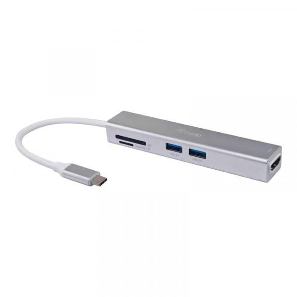 Equip equip 133480usb-c 5in 1 multifunctional adapter