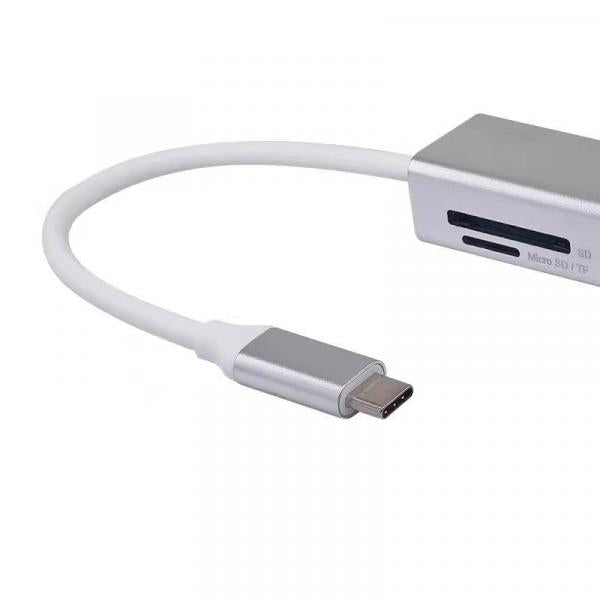 Ausgestattet mit dem 133480USB-C 5-in-1-Multifunktionsadapter