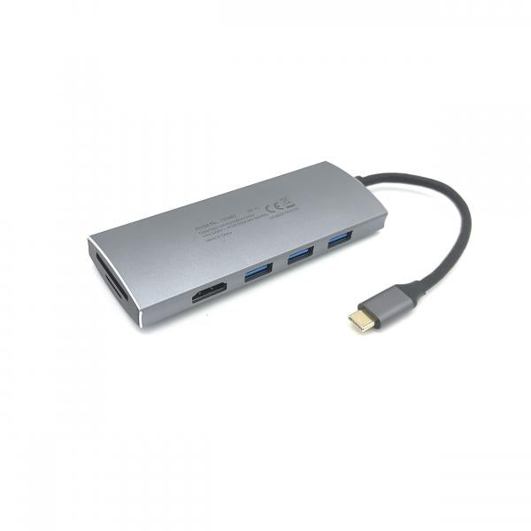 Equip 133482 USB-C 7-in-1-Multifunktionsadapter