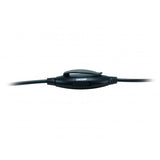Equip 245304 Stereo-Headset mit Stummschaltung, Headset, Kopfband, Büro-Callcenter, schwarz, binaural, 1,8