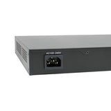 Levelone GEP-2821 28-Port-Gigabit-PoE-Switch, 24x PoE-Ausgänge, 2x Gigabit RJ45, 2x Gigabit SFP, 1h
