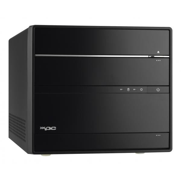 Shuttle SH570R6 Schwarz XPC Cube PC Barebone, Intel H570, LGA 1200, DDR4, 2x LAN, 2x M.2, 300 W