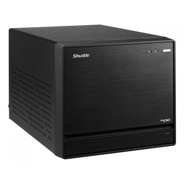 Shuttle shuttle sh570r8 black xpc slim cube pc barebone, 13l sized, lga1200, 4x ddr4, dimm, wi-fi 5, 500 w