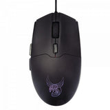 L33t Gaming 160398 Hofud kabelgebundene RGB-Gaming-Maus, 6 Tasten, 3200 dpi, USB