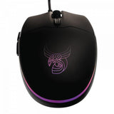 L33t Gaming 160398 Hofud kabelgebundene RGB-Gaming-Maus, 6 Tasten, 3200 dpi, USB