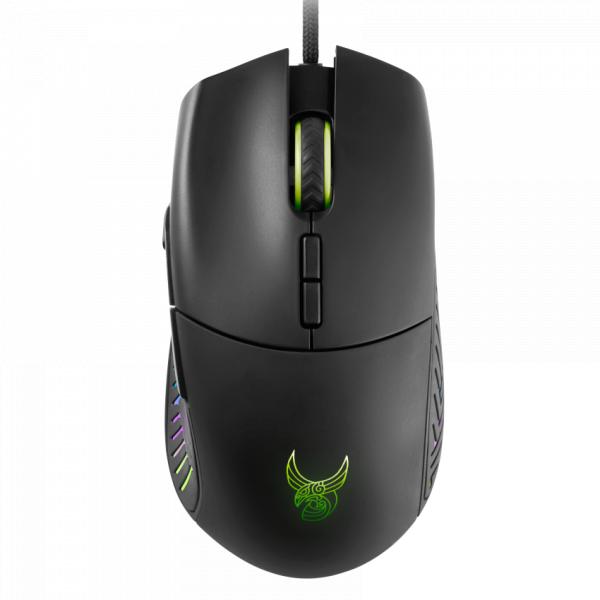 L33t Gaming 160383 Gungnir Gaming-Maus. 8 Tasten, 16.000 dpi, ergonomisch, RGB