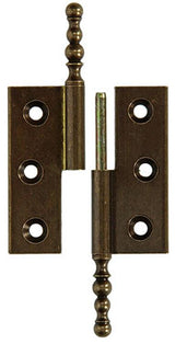 Mack 1013558 - 2 meubelpaumellen rechts verbronsd h 50 x b 40 mm | 5 stuks