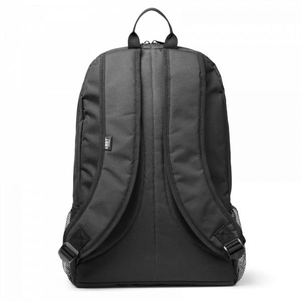 L33t Gaming 160380 Gaming-Rucksack im schwarzen, schlanken Nylon-Design. Passend für 15,6-Zoll-Geräte