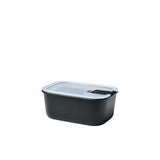 Mepal Frischhaltedose Easyclip 700 ml - Nordic Black | 4 Stück