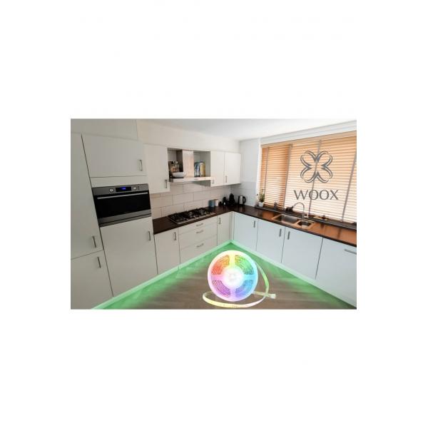 Woox R5149 Smart LED Strip Kit + Musikfunktionen, WLAN, 210 lm, 24 W, 3000k ~ 6500k, 1,5m