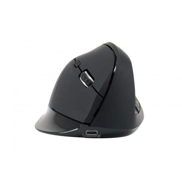 Conceptronic lorcan03b lorcan ergo 6-button ergonomic bluetooth mouse, bluetooth, optical, 1600 dpi