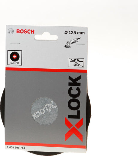 Bosch Zubehör X-Lock Stützteller für Fiberscheiben 125 mm weich – 1 Stück – 2608601714