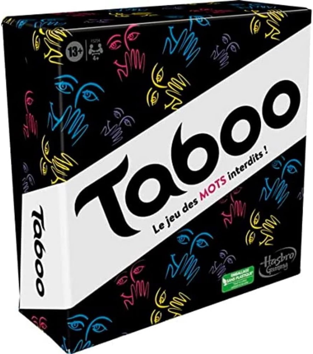 Hasbro gaming hasbro taboe gezelschapsspel educatief bordspel voor kinderen.