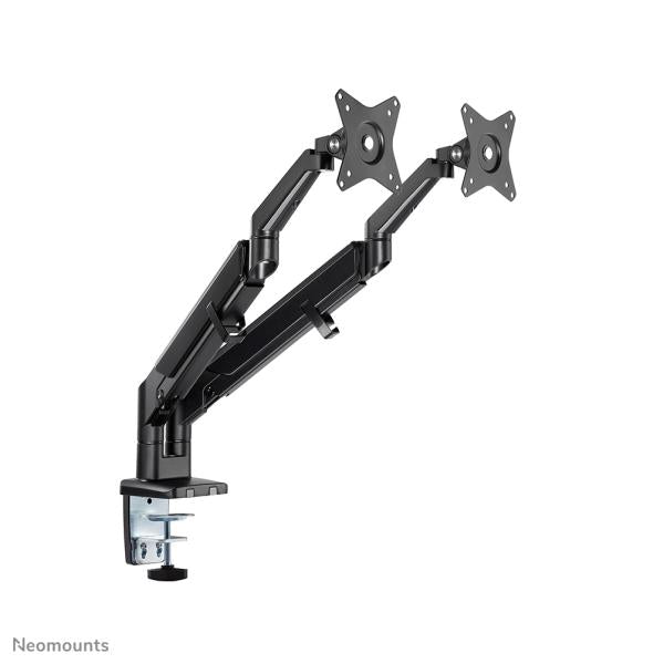 Neomounts Neomounts DS70-810BL2 Desk Mount Ultra Flat, Clamp Grommet, dvojni most, 17 32 palcev