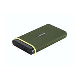 Transcend TS1TESD380C ESD380C Tragbare SSD, 1 TB, USB Typ-C (3.2 Gen 2) 3D NAND, 2000 MB s, grün