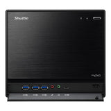 Shuttle SW580R8 Schwarzer XPC Cube PC Barebone, LGA1200, Intel, 4x DDR4, Dimm, M.2, 500W 80+ Gold