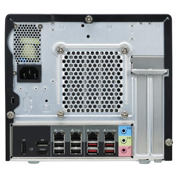 Shuttle SW580R8 Schwarzer XPC Cube PC Barebone, LGA1200, Intel, 4x DDR4, Dimm, M.2, 500W 80+ Gold