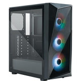 Cooler Master cp520-kgnn-s00 cmp 520 mit 3 ARGB-Lüftern, ATX, Midi-Tower, Fenster, 3x 120 mm RGB