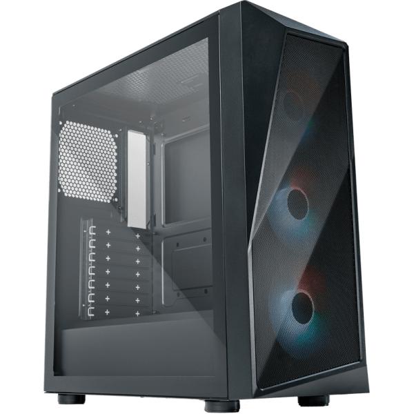 Cooler Master cp520-kgnn-s00 cmp 520 mit 3 ARGB-Lüftern, ATX, Midi-Tower, Fenster, 3x 120 mm RGB