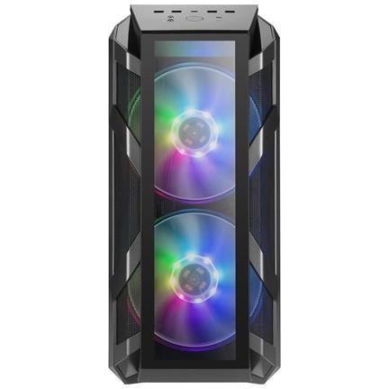 Cooler Master mcm-h500m-ihnn-s00 Mastercase H500m schwarz, ATX, Midi-Tower, RGB, Fenster, 3x 140 200 mm