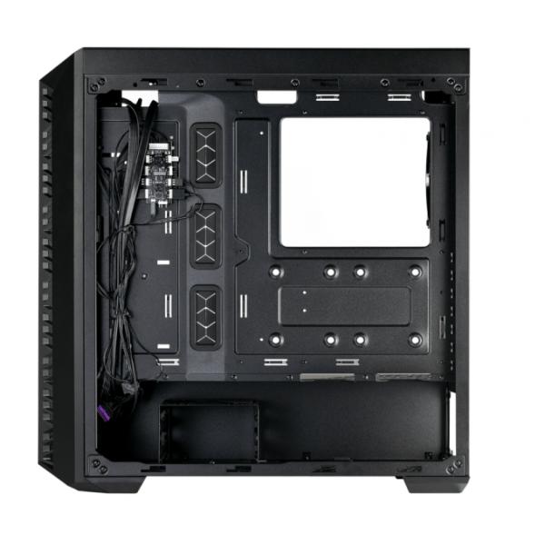 Cooler Master MB520-KGNN-S00 Masterbox 520 Mreža, rdeča, ATX, MIDI, prozorno okno od roba do roba