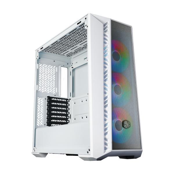 Cooler Master MB520-WGNN-S01 Masterbox 520 White, ATX, midi wieża, przezroczyste okno od krawędzi do krawędzi