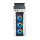 Cooler Master MB520-WGNN-S01 Masterbox 520 White, ATX, Midi-Tower, Edge-to-Edge Transparent Window