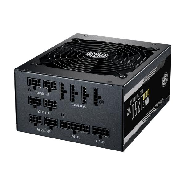 Cooler Master MPE-C501-AFCAG-UE MWE GOLD V2, ATX, 1250W, RTX PRÊT, MODULAL, 140 mm, noir