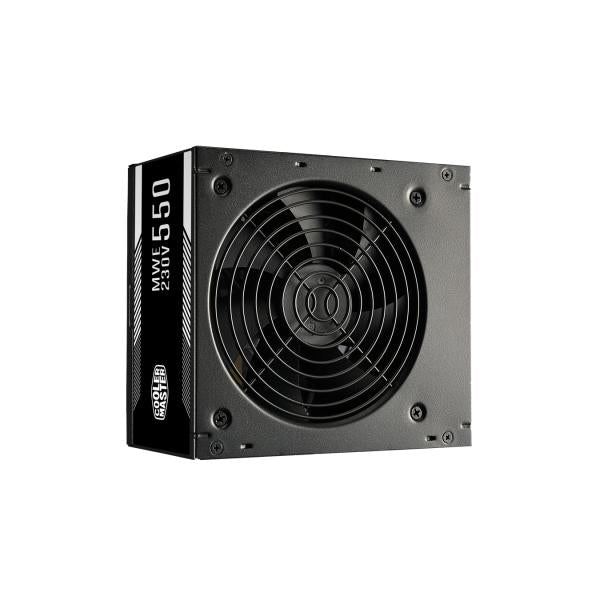 Cooler master mpe-5501-acabw-beu mwe 550 bronze-v2 - 230v, 120mm, 85%, 2x pcie, black