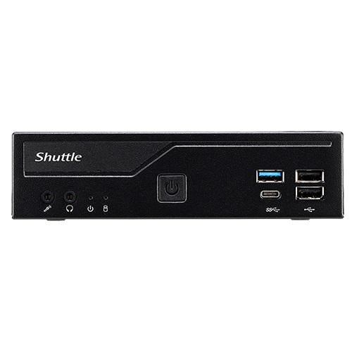 Shuttle DH610 XPC Slim PC Barebone, LGA1700, Intel H610, 2x DDR4 (Max.64 GB) 1x2.5 Bay, M.2, HDMI,