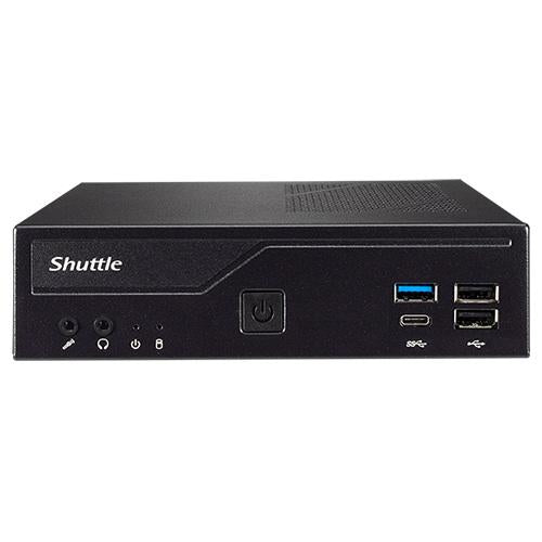 Shuttle DH610 XPC Slim PC Barebone, LGA1700, Intel H610, 2x DDR4 (Max.64 GB) 1x2.5 Bay, M.2, HDMI,