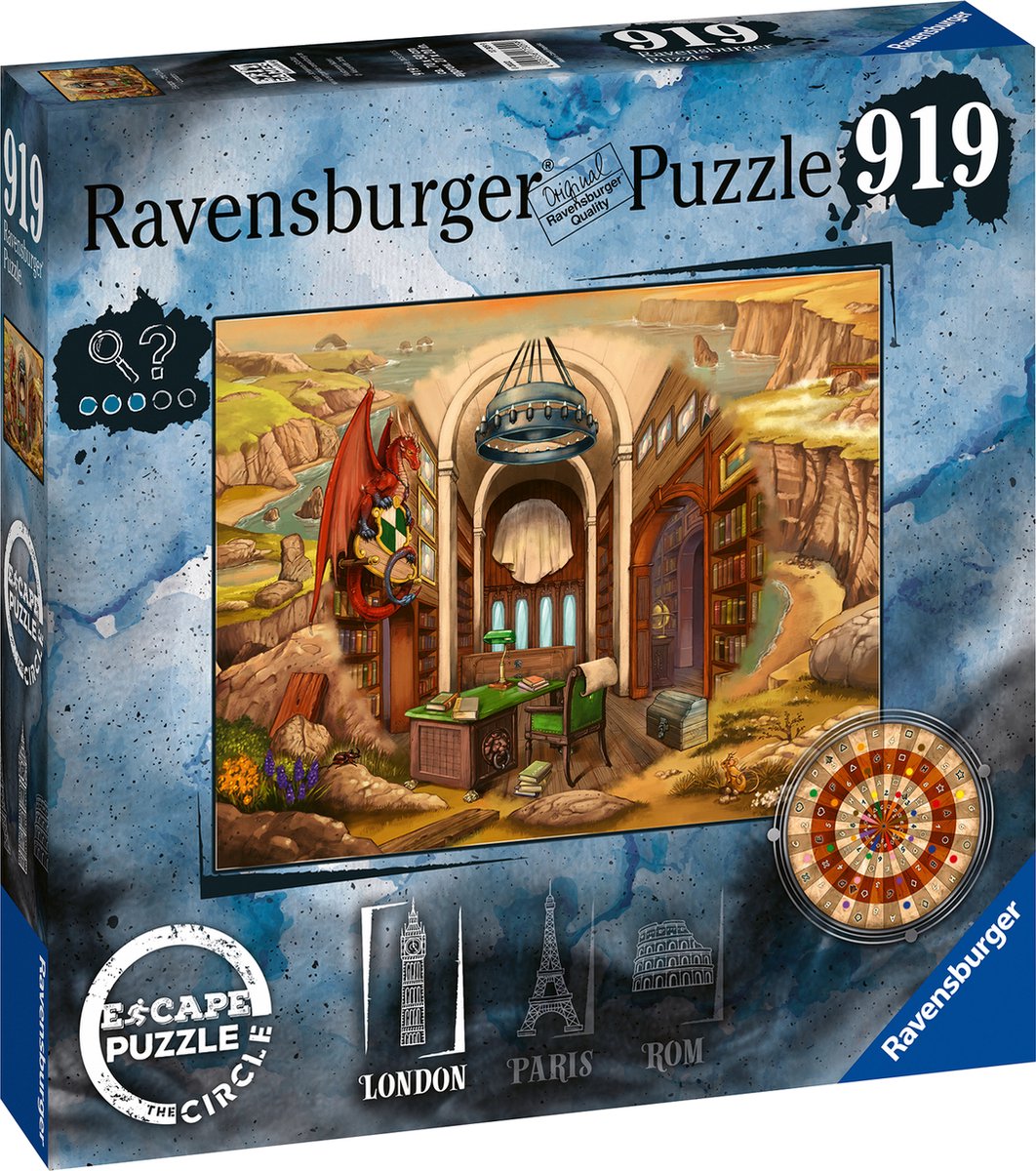 Ravensburger Escape the Circle Puzzle London – Puzzle – 920 Teile