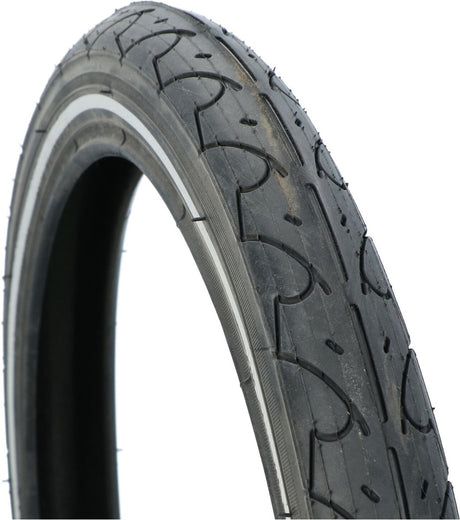 Dresco buitenband steet - bandenmaat 16 x 1.75 – etrto maat 47-305 - optimale grip bij alle weersomstandigheden - lage rolweerstand – hoge lekbestendigheid - zwart