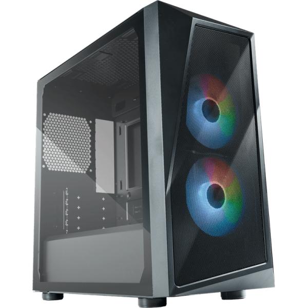 Cooler Master cp320-kgnn-s00 cmp 320, Matx, Midi-Tower, 120 mm, Fenster, Argb, schwarz