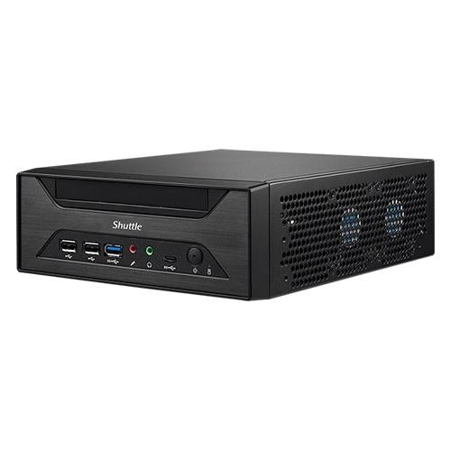 Shuttle XH610 XPC Slim Barebone, LGA1700, Intel H610, HDMI, DP, VGA, 2x Com, 2x LAN, 2x2,5, 24 7