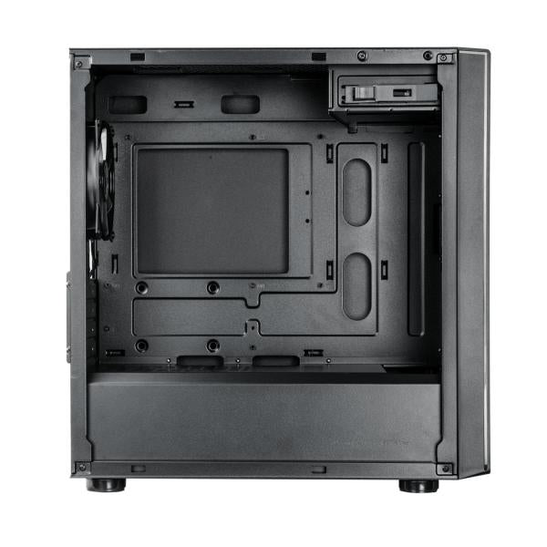 Cooler Master E300-KN5N-S00 Elite 300 mit ungeradem, linkem Stahlpanel, Matx, 120 m, USB 3.2 Gen 1 Audio