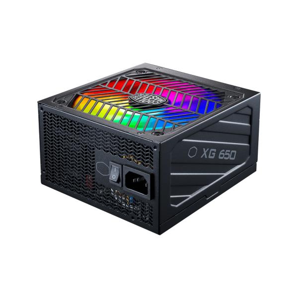 Cooler Master mpg-6501-afbap-xeu xg650 Platinum Plus, 650 W, ATX, >92 %, 135 mm, < 25 dba, 4x PCIe 6+2