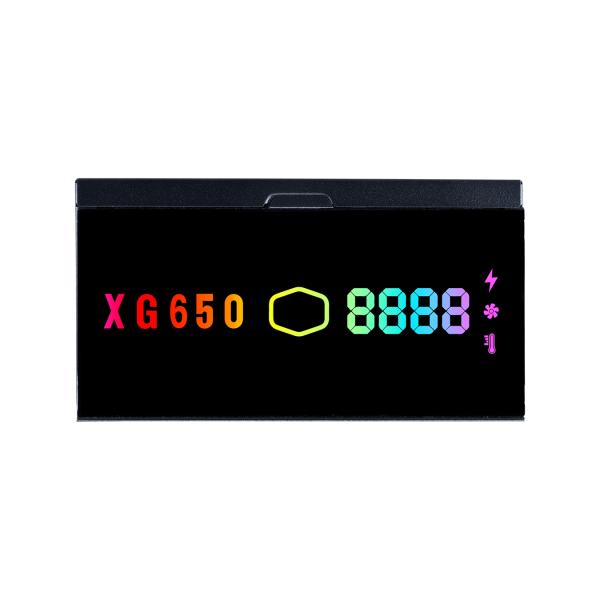 Cooler Master mpg-6501-afbap-xeu xg650 Platinum Plus, 650 W, ATX, >92 %, 135 mm, < 25 dba, 4x PCIe 6+2