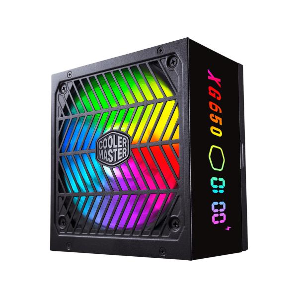 Cooler Master mpg-6501-afbap-xeu xg650 Platinum Plus, 650 W, ATX, >92 %, 135 mm, < 25 dba, 4x PCIe 6+2