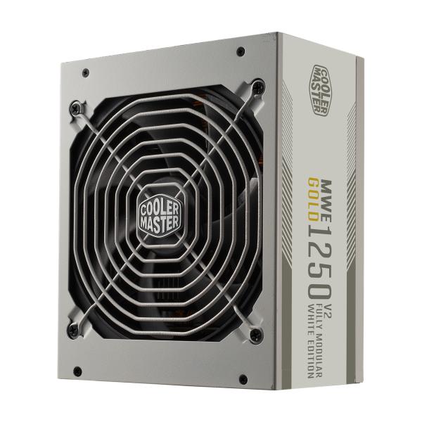 Cooler Master MPE-C501-AFCAG-3GEU MWE Gold 1250 V2 weiß, ATX 3.0, 1250 W, 90 %, 140 mm, 3 x PCIe 6+2