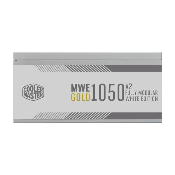 Cooler Master MPE-A501-AFCAG-3GEU MWE GOLD 1050 V2 BLANC, ATX3.0, 1050W, 90%, 140 mm, 3x PCIe 6 + 2