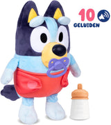 Spectron Baby Bluey interaktives Kuschel- und Pflegeplüschtier