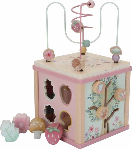 Little Dutch Feengarten-Aktivitätswürfel rosa