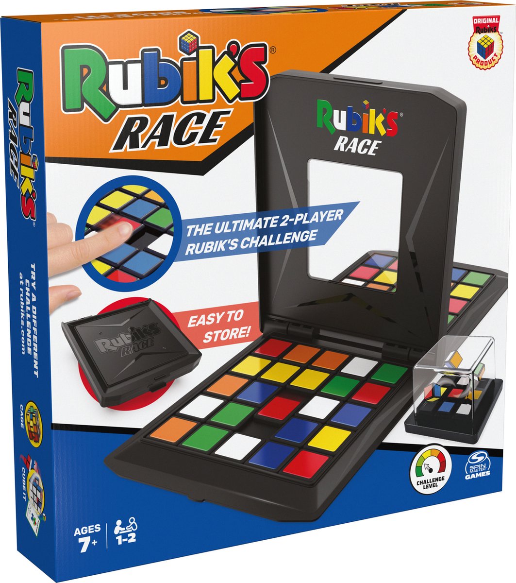 Rubik's Race – klassisches Hochgeschwindigkeits-Strategiespiel – ultimatives Konfrontationsspiel für zwei Spieler