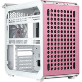 Cooler Master Cooler Q500-Dgnn-S00 Quube 500 Flatpack Macaron Edition ATX, večbarvna spredaj, 120 140 mm