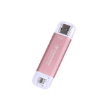 Transcend ts2tesd310p esd310 rosa externe SSD, 2 TB, USB 10 Gbit/s, Typ C A, 1050 950 MB s